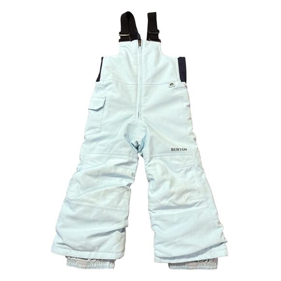 Burton Maven Snow Bib Aqua Room to Grow Bib Pants Toddler Youth 3T - Picture 2 of 11